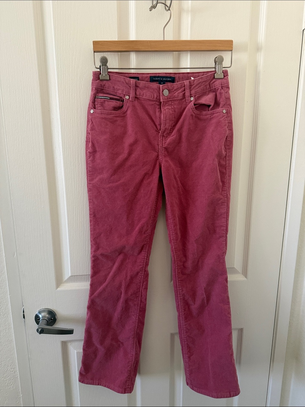 Tommy Hilfiger Rose Pink Corduroy Kids Jeans
